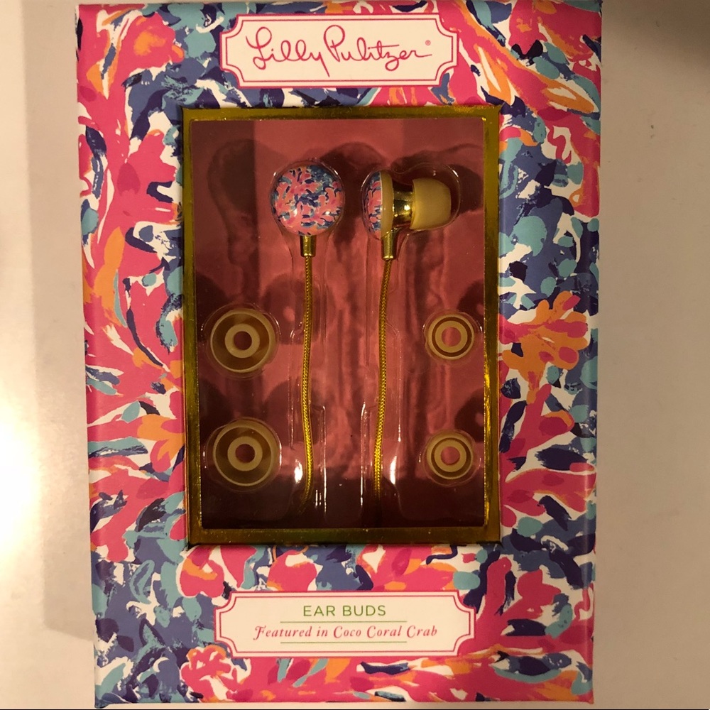 Lilly pulitzer ear buds